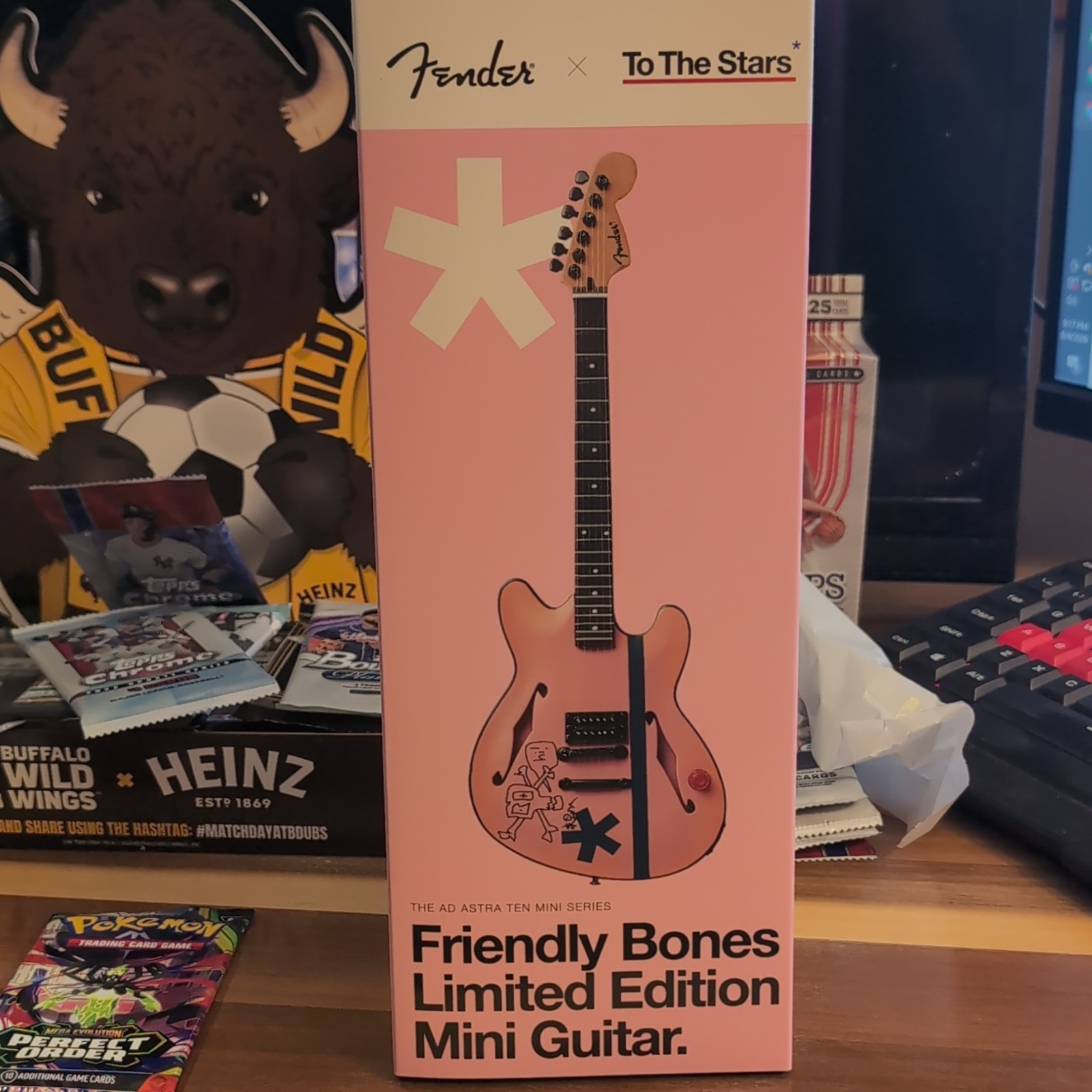 Fender To The Stars Friendly Bones Limited Edition Mini Guitar Tom DeLonge