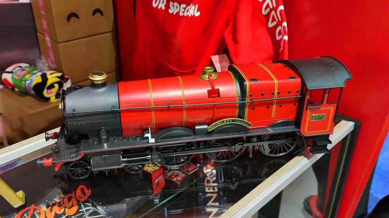 Harry Potter 25th Anniversary Hogwarts Express Train Popcorn Bucket PRESALE 8/27