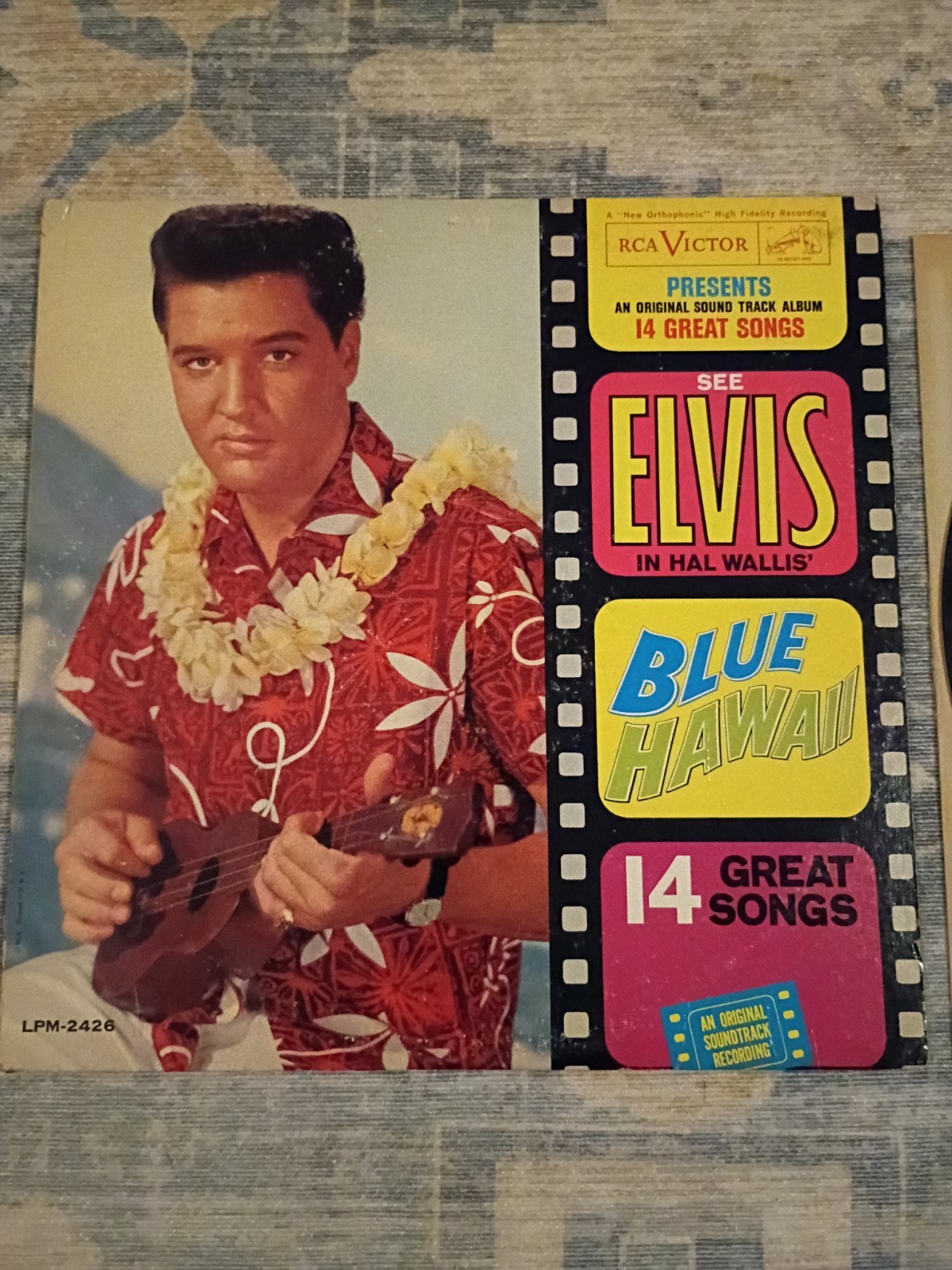 Elvis Presley – Blue Hawaii Vinyl LP – 1961 Original US Mono Pressing (15S/I)