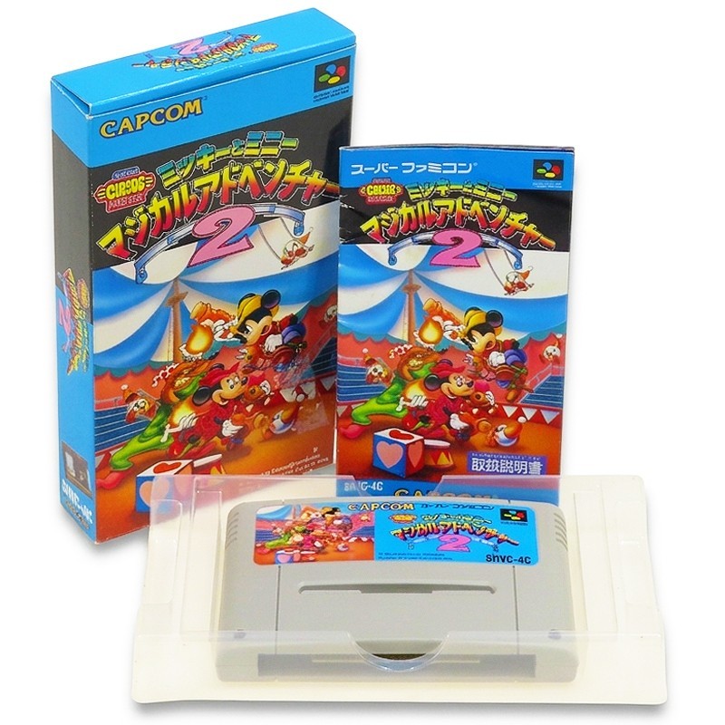 MICKEY MINNIE MAGICAL ADVENTURE 2 Nintendo SFC Super Famicom Japan Import Used