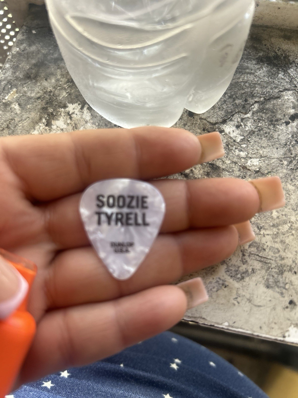 Bruce Springsteen Off Stage Used Pick Soozie Tyrell With Proof 2026
