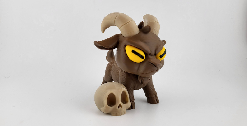 Demon Goat Figurine