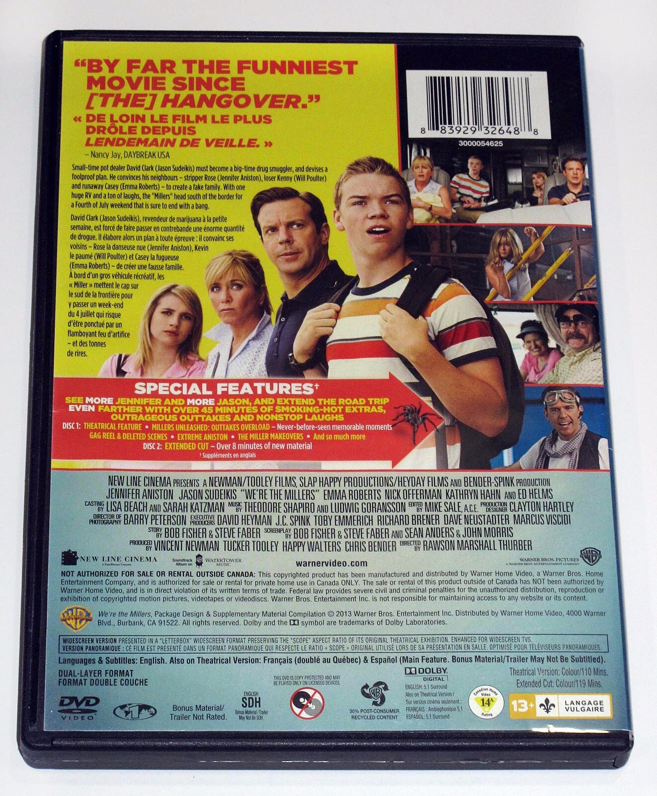 Will Poulter signed Autographed “WE’RE THE MILLERS” DVD Proof ACOA COA