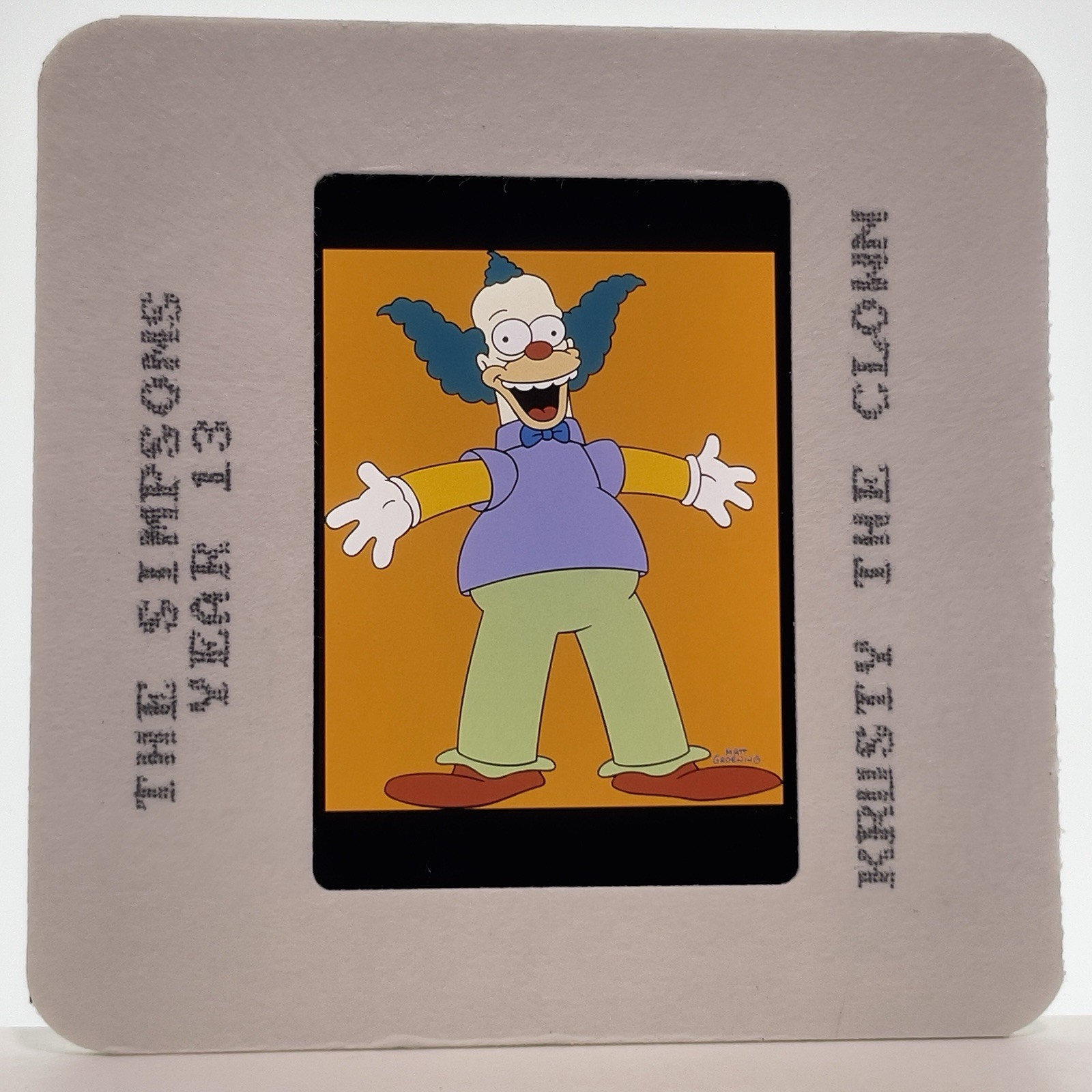 35mm Slide The Simpsons Animated Cartoon TV Series Show Vintage Publicity #14