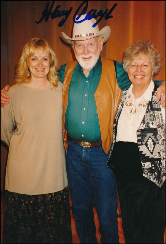 HARRY CAREY JR. – AUTOGRAPHED SIGNED PHOTOGRAPH