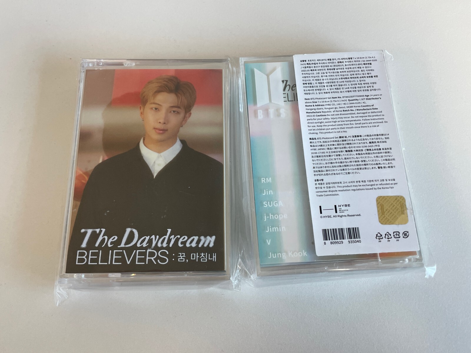 BTS [HYBE INSIGHT THE DAYDREAM BELIEVERS] EXHIBITION OFFICIAL MD PHOTO CARD SET