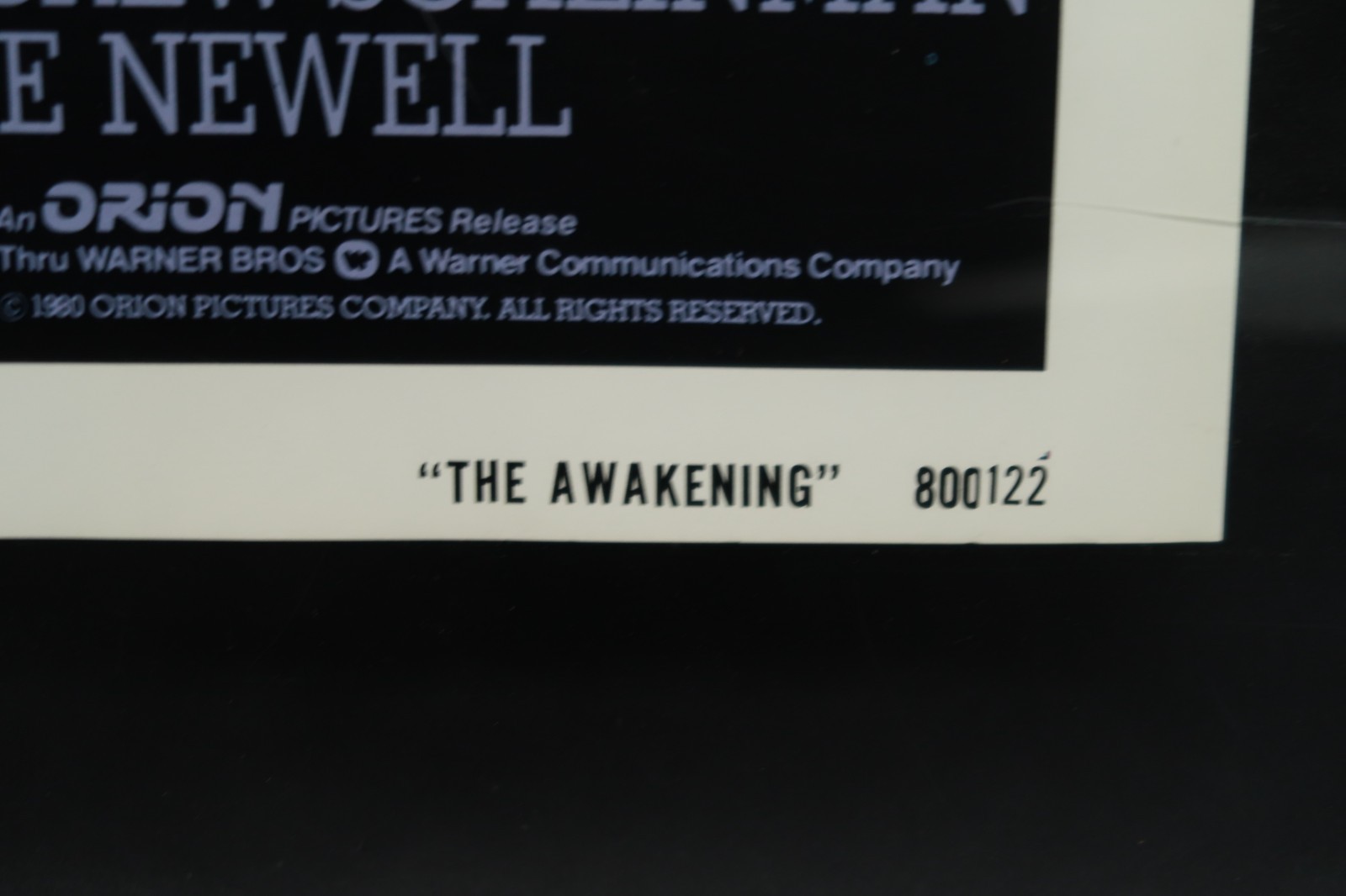 The Awakening Poster 1980 One Sheet 27 x 41 Original Folded NSS 800122 Heston