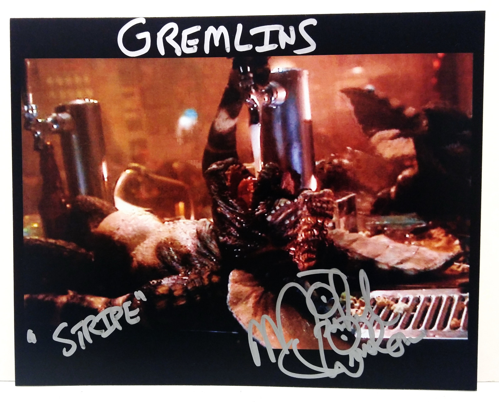 Gremlins “Stripe” 8×10 Photo Signed by Michael Winslow (EBAU-1518)