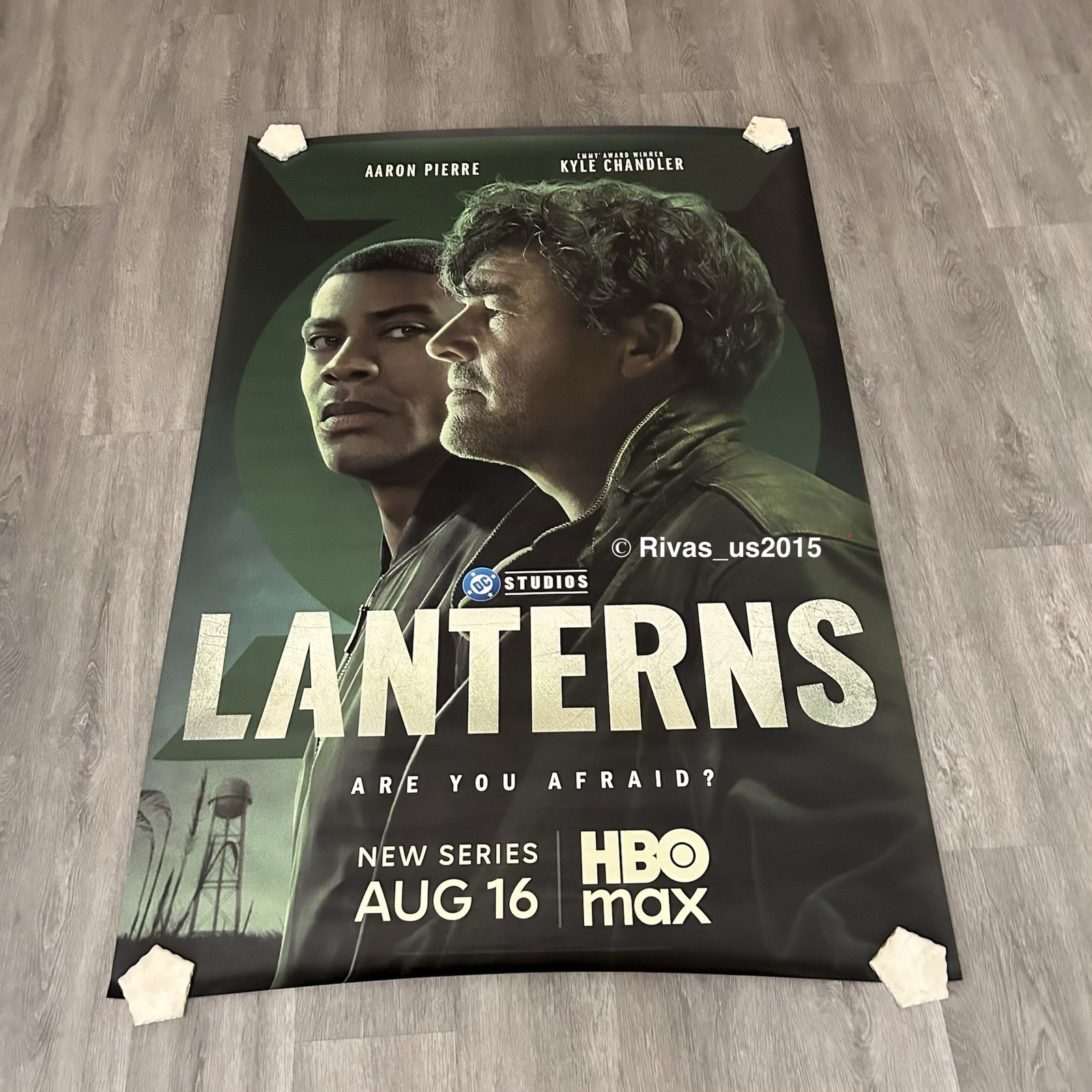 LANTERNS Kyle Chandler/P DC Studios HBO Max BUS STOP MOVIE POSTER ORIG 48X70i