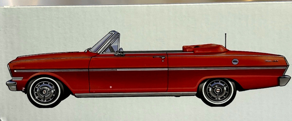 MOEBIUS Chevrolet 1963 NOVA SS Convertible model kit NEW in FACTORY BOX