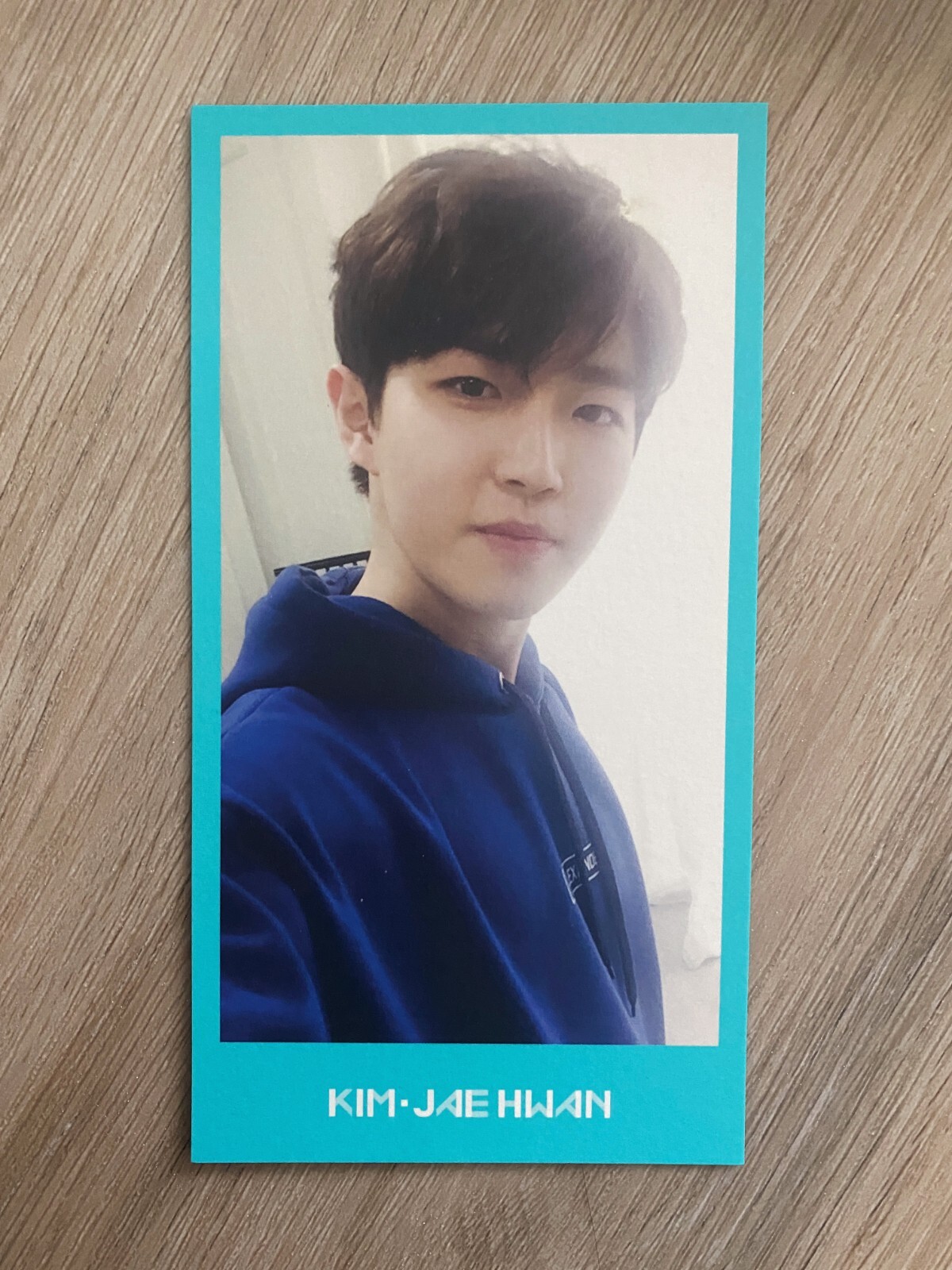WANNA ONE KIM JAEHWAN 1st Official Fanclub Membership Kit Photocard