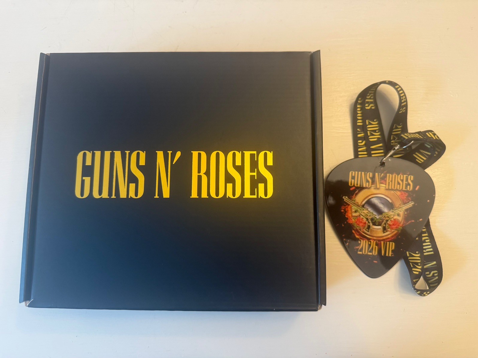 Guns’n Roses GNR Memorabilia VIP 2026 Tour Package