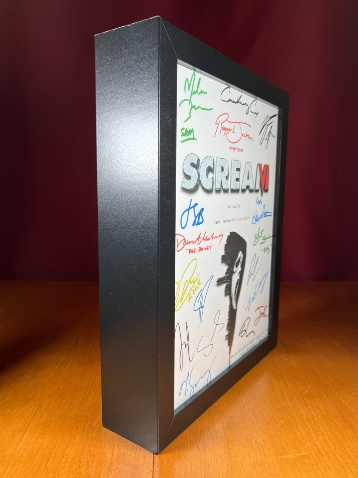 Scream 1-6 Script Bundle- Signed- Autograph Reprints- 6 Scripts!- Ghost Face