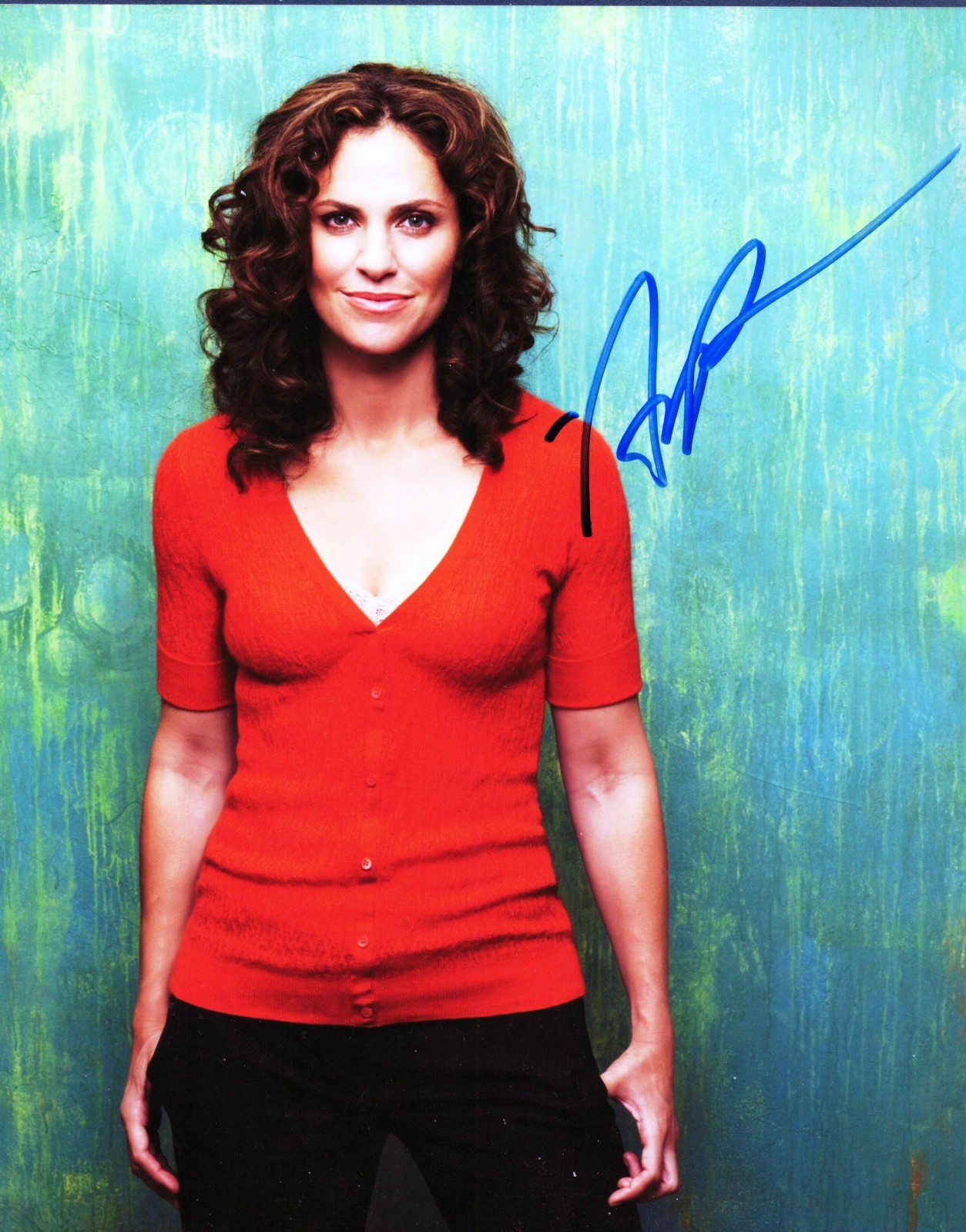 AMY BRENNEMAN Signed Autographed 8×10 Color Photo W/COA