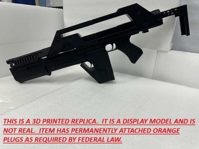 Aliens M41A Pulse Rifle 3D Printed Replica Customize to your own design!