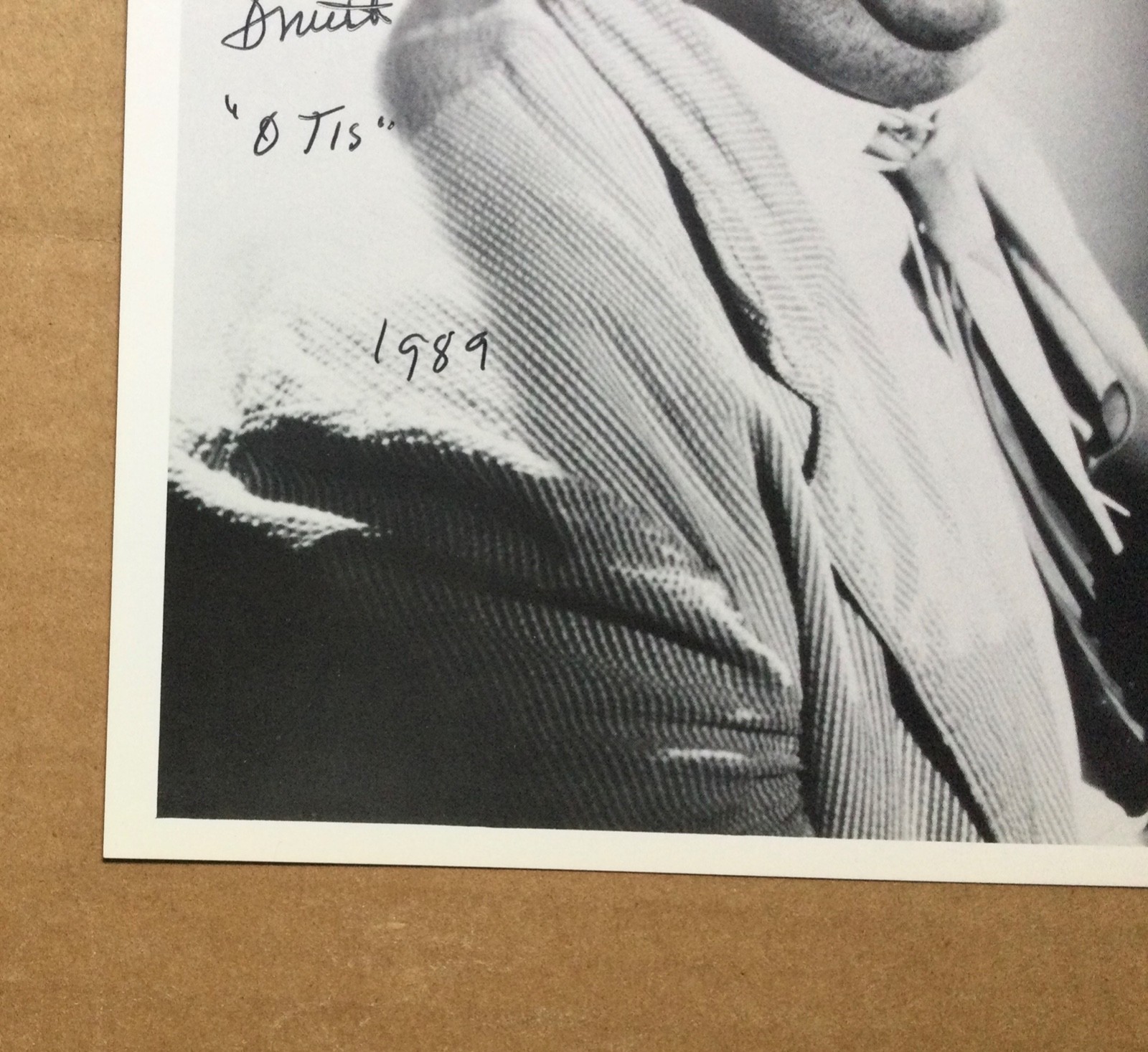 Hal Smith (1916-1994) Otis on Andy Griffith show Signed Autograph 8×10 Photo.