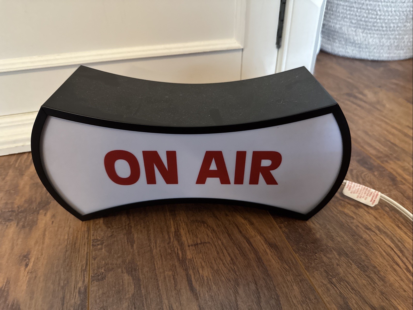 ON-AIR & APPLAUSE STUDIO LIGHT. LIGHT UP METAL PLASTIC SIGN for your Studio!