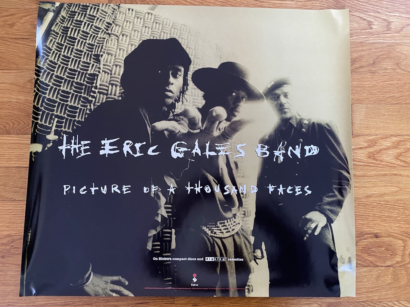 Eric Gales Band Picture of a Thousand Faces Original 1993 Promo Poster 22×20