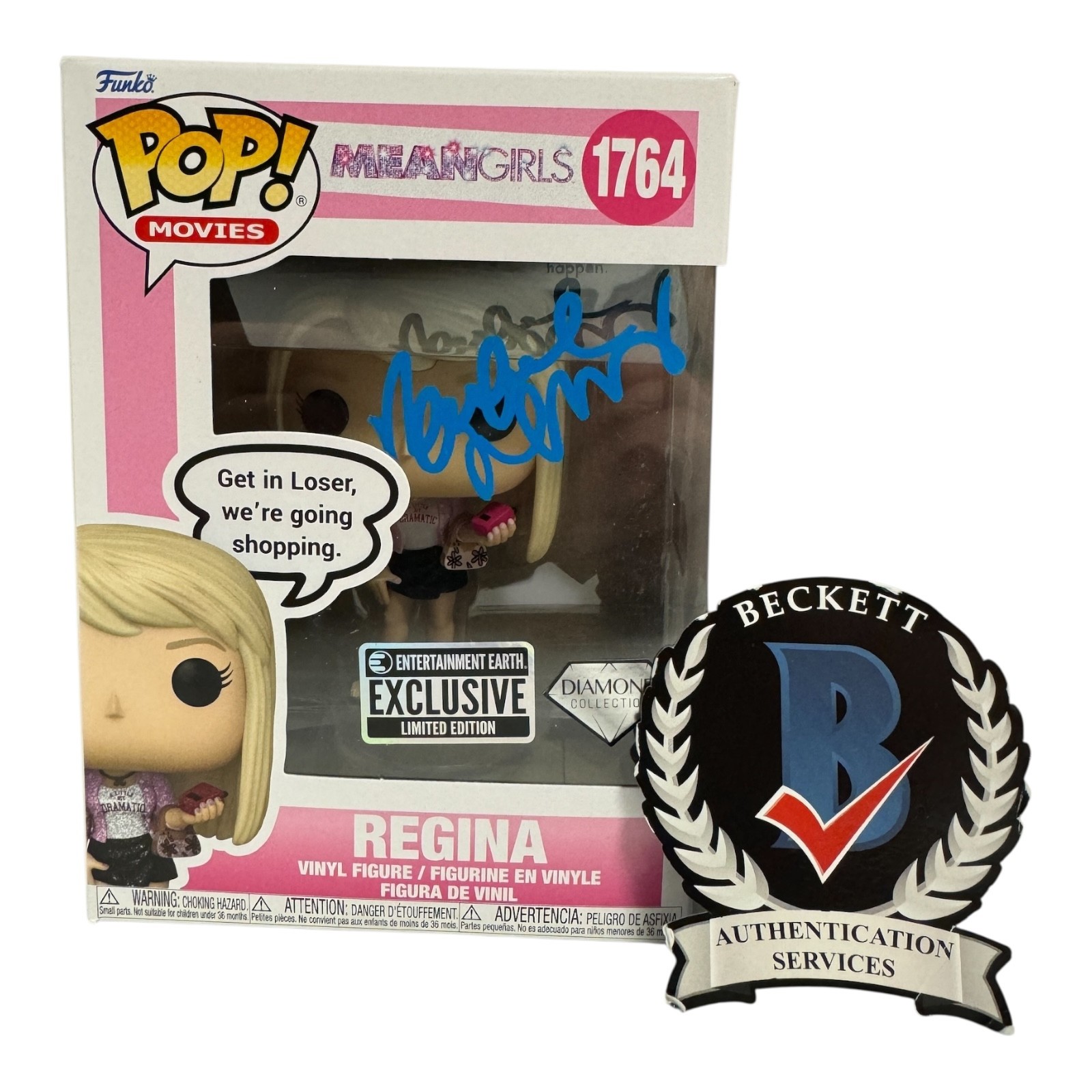 Rachel McAdams Signed Autograph Funko Pop 1764 Beckett BAS Mean Girls Regina