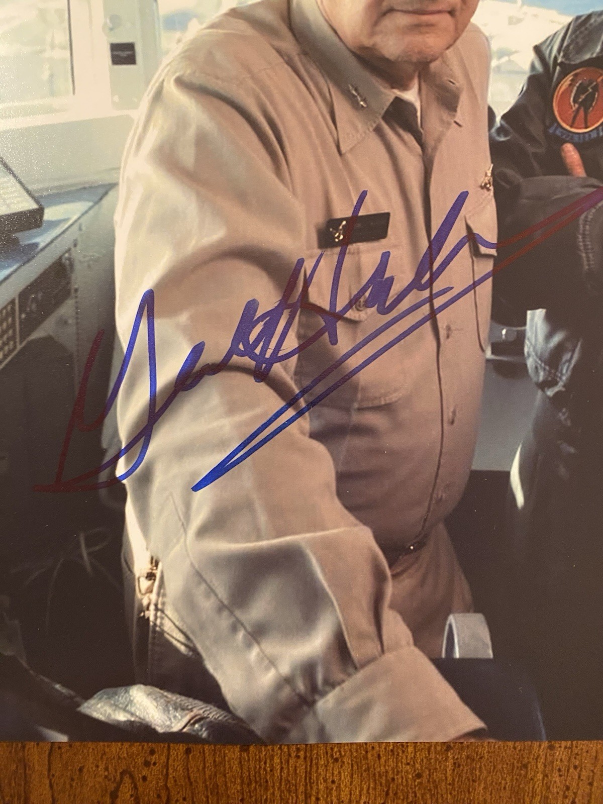 Gene Hackman Owen Wilson Signed Autographed Photo With COA Behind Enemy Lines