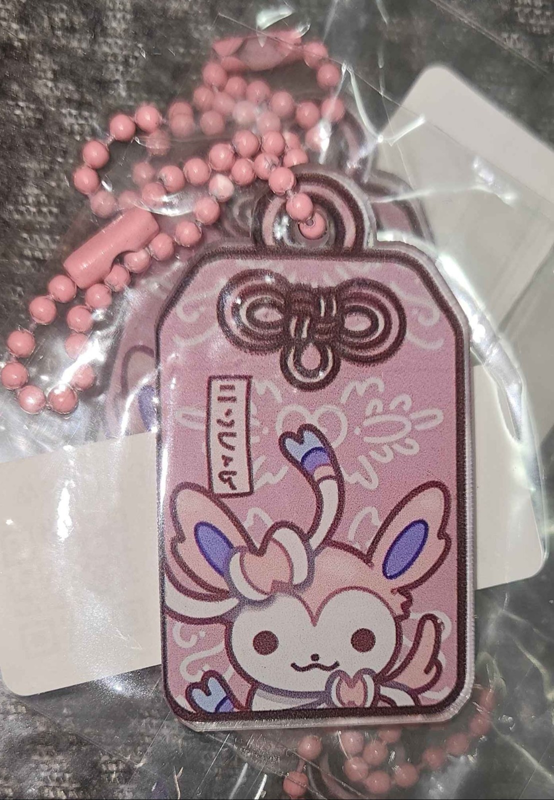 Pokemon Keychains – Sylveon – Arcrylic Lucky Charm Style Pokemon Keychains