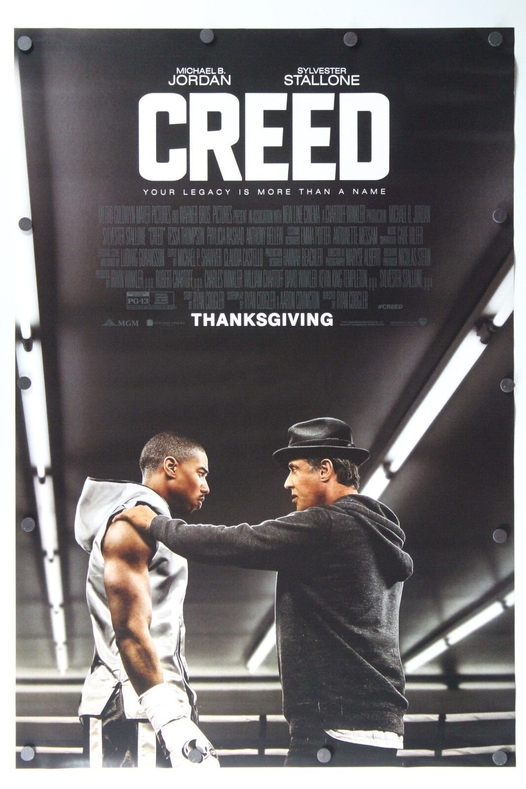 Creed 2015 Double Sided Original Movie Poster 27″ x 40″