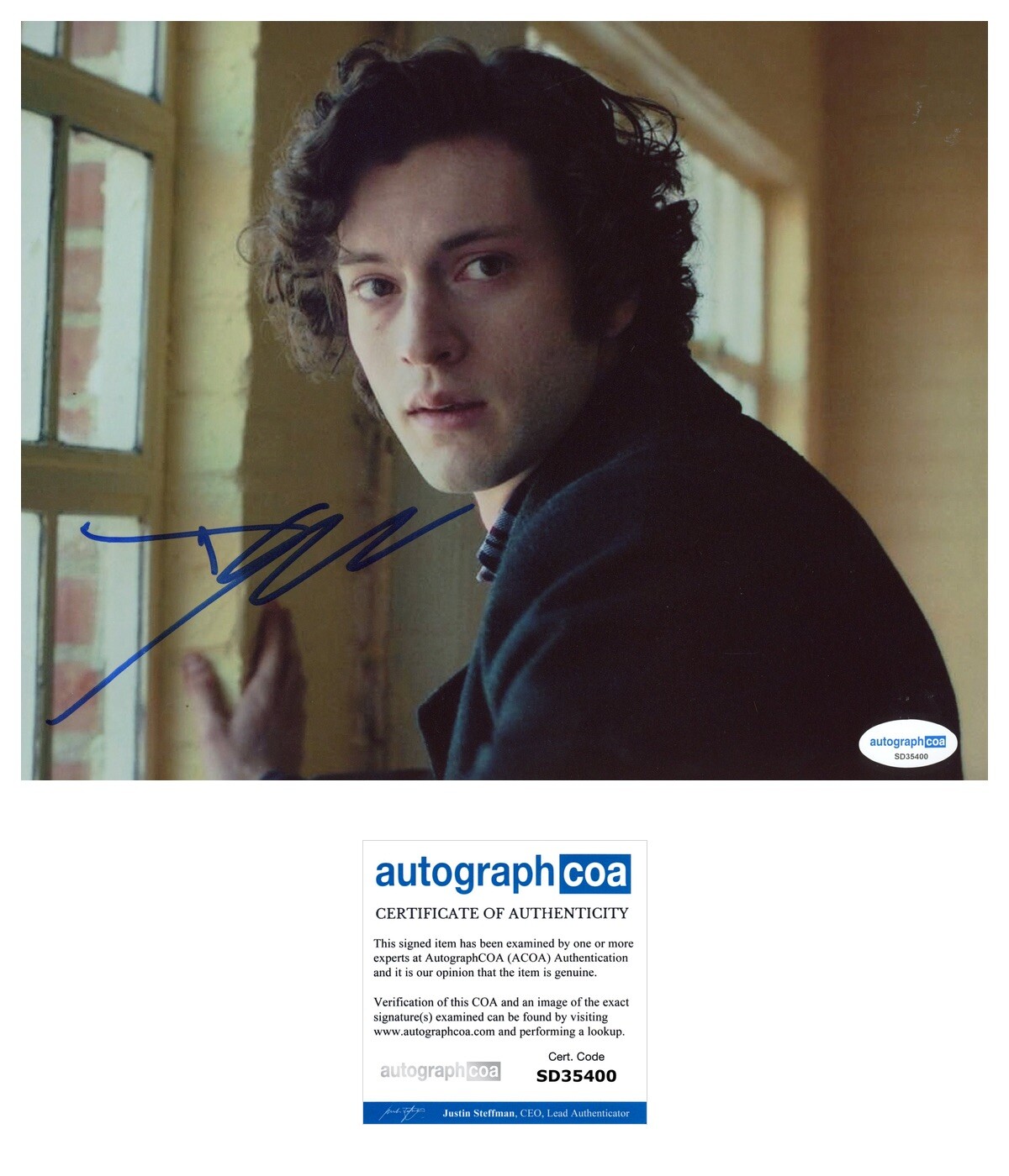 Dominic Sessa ‘The Holdovers’ Signed 8×10 Photo ‘Angus Tully’ ACOA
