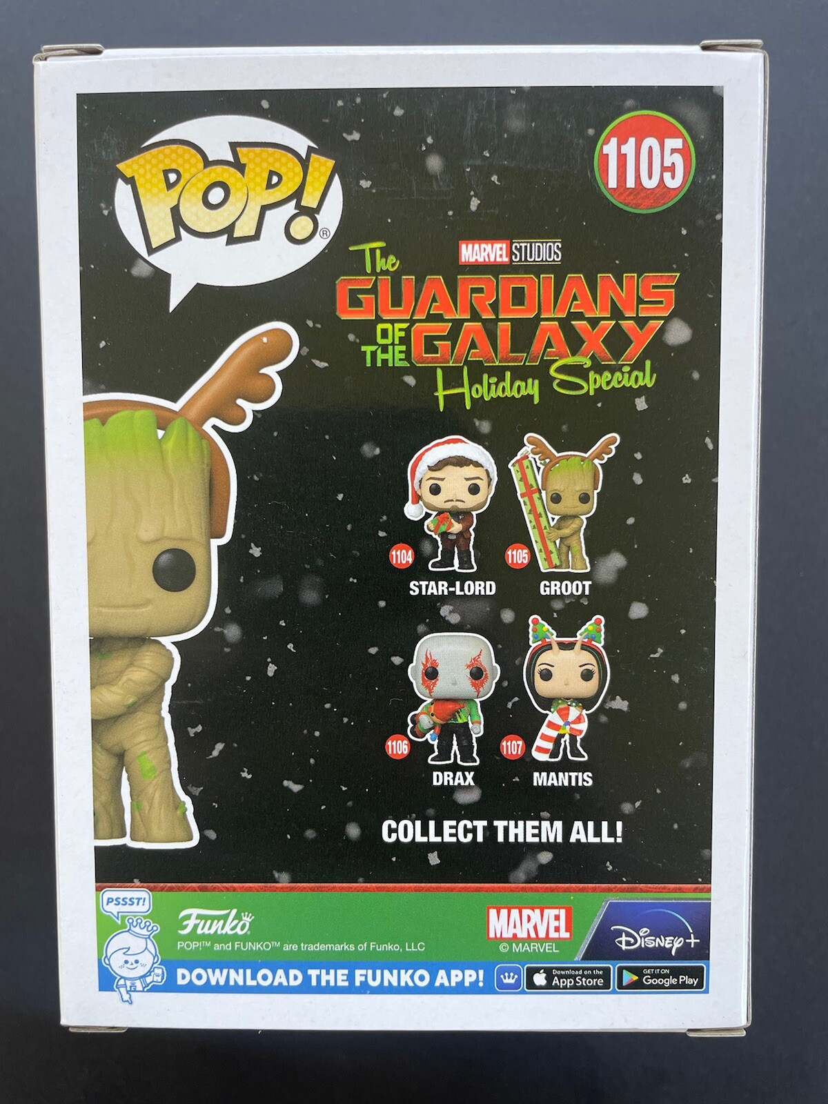 James Gunn Signed Autographed Groot Funko Pop (GOTG) 1105 Director Psa/Dna Coa