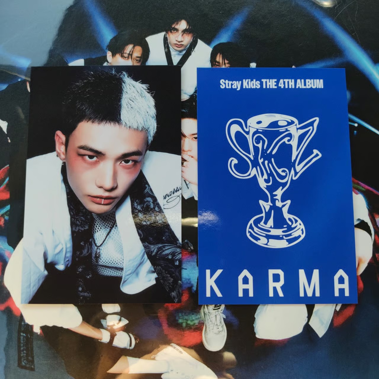 Stray Kids Hyunjin KARMA Official Photocard Limited Version from OT8 Set