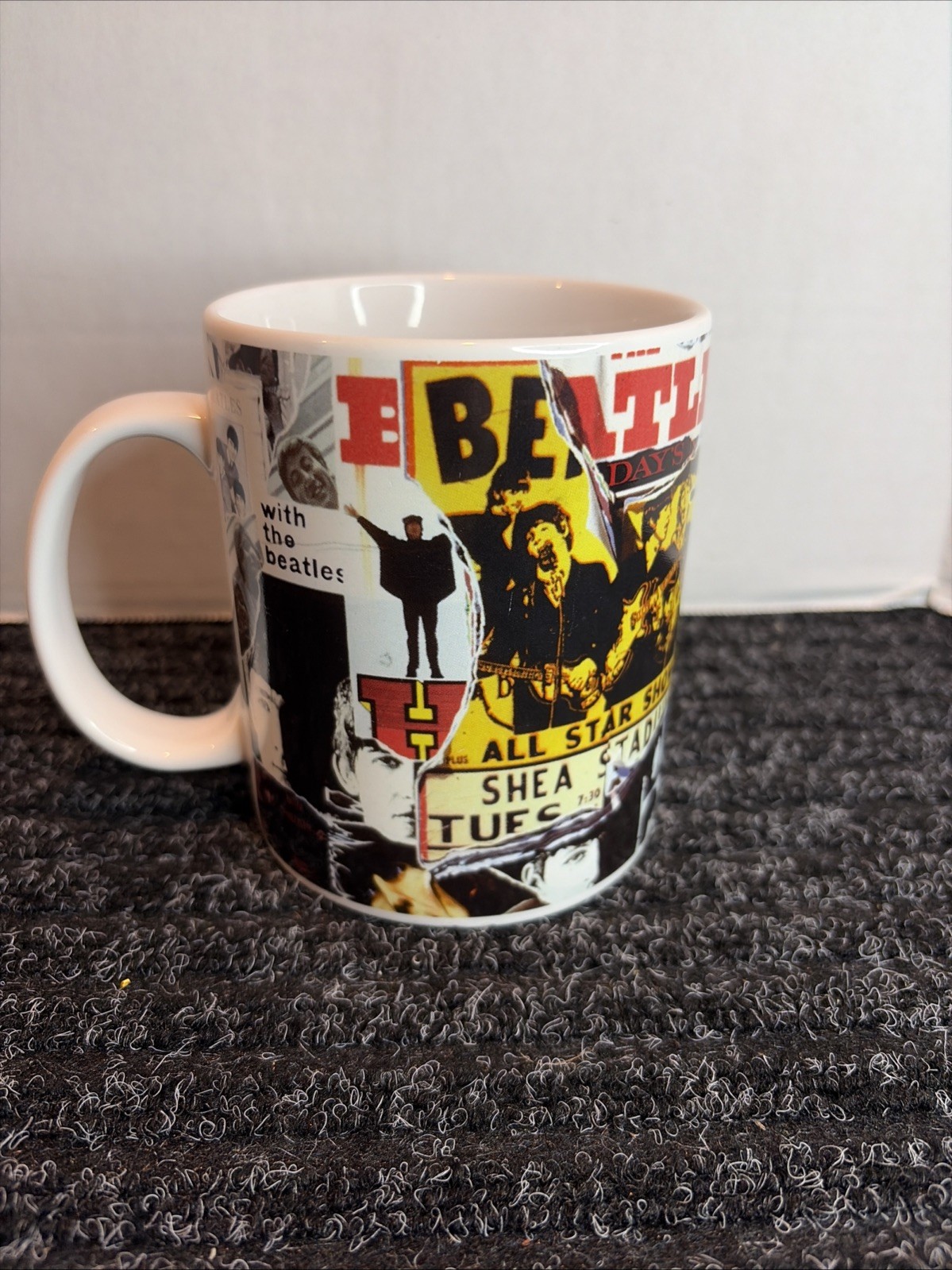 The Beatles Coffee Mug Oversized Tea Cup Ceramic 2005 Apple Corps All Star Show