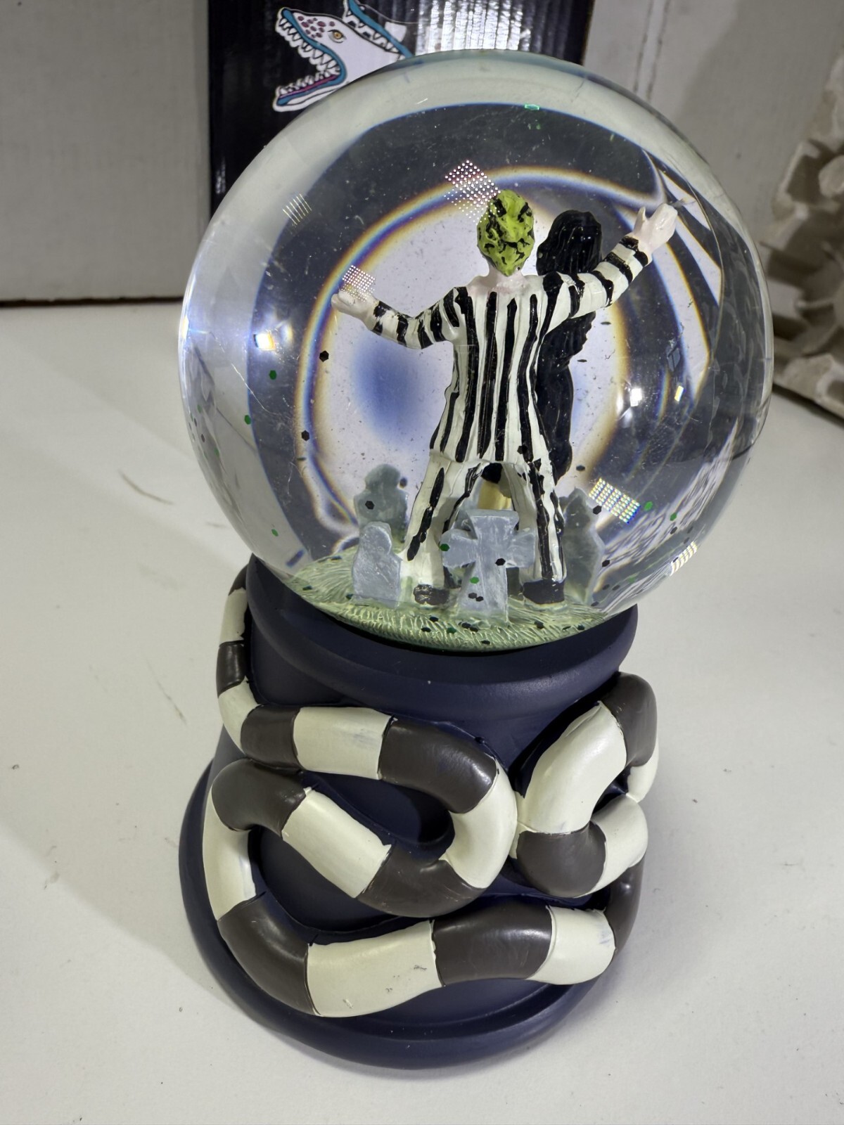 BEETLEJUICE MUSICAL BROADWAY TEATHER Lydia Beetlejuice Mini Globe OFFICIAL NEW!