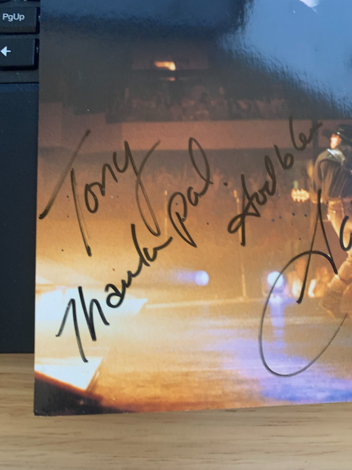 Garth Brooks Vintage Signed Autographed 8×10 Photo Headshot Concert Rare