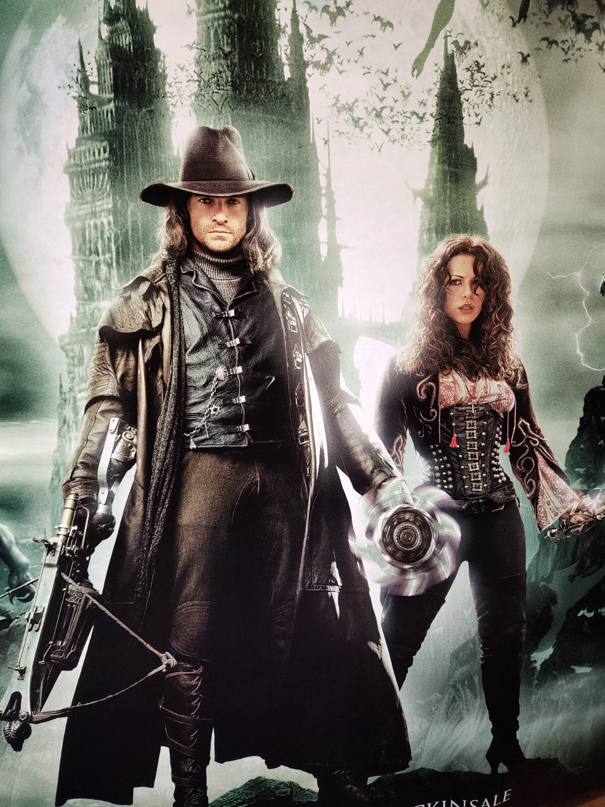 2004 Van Helsing Hugh Jackman Double Sided 27″ x 41″ Theatrical Movie Poster