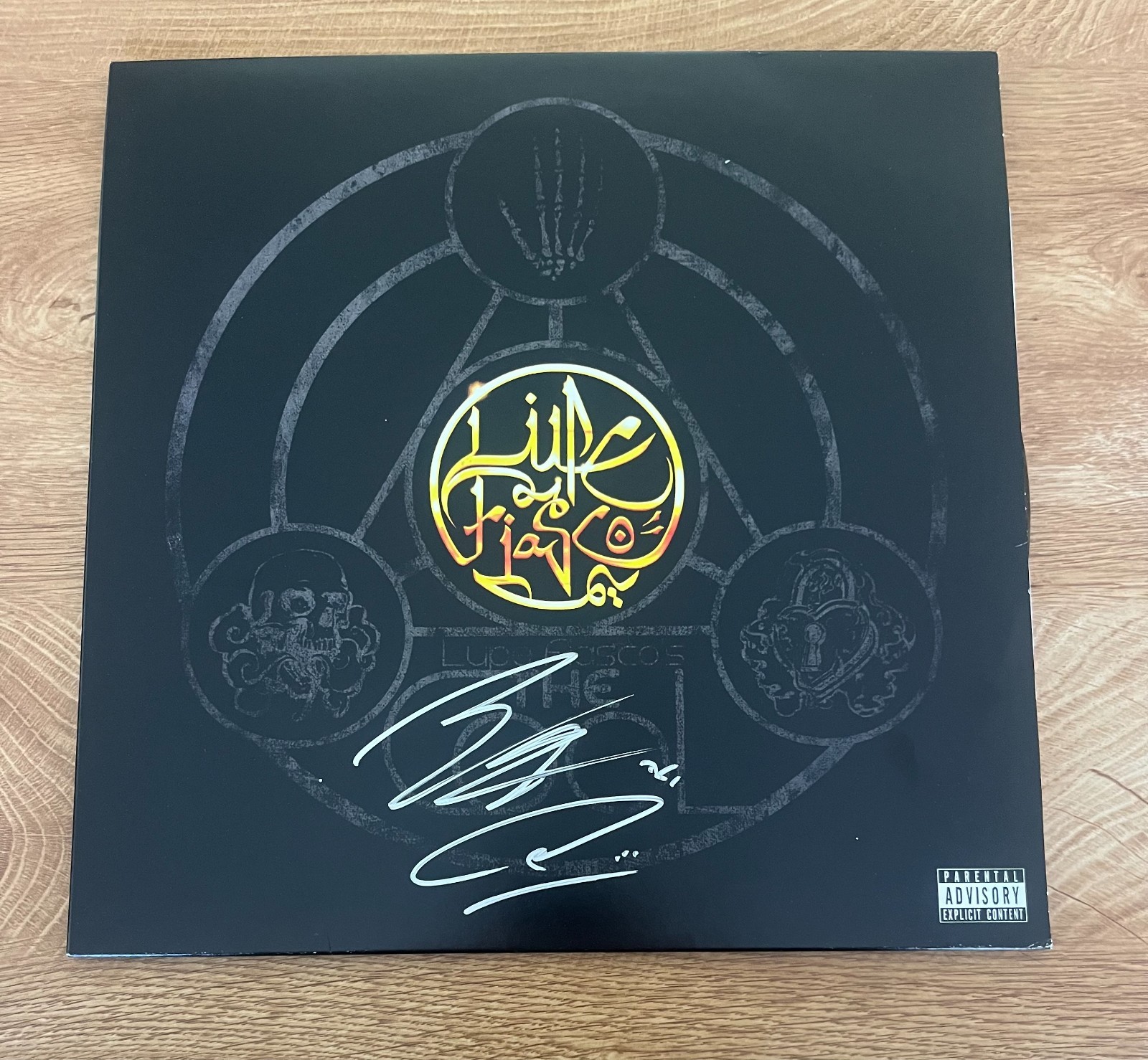 * LUPE FIASCO * signed vinyl album * THE COOL BLACK ICE * COA *