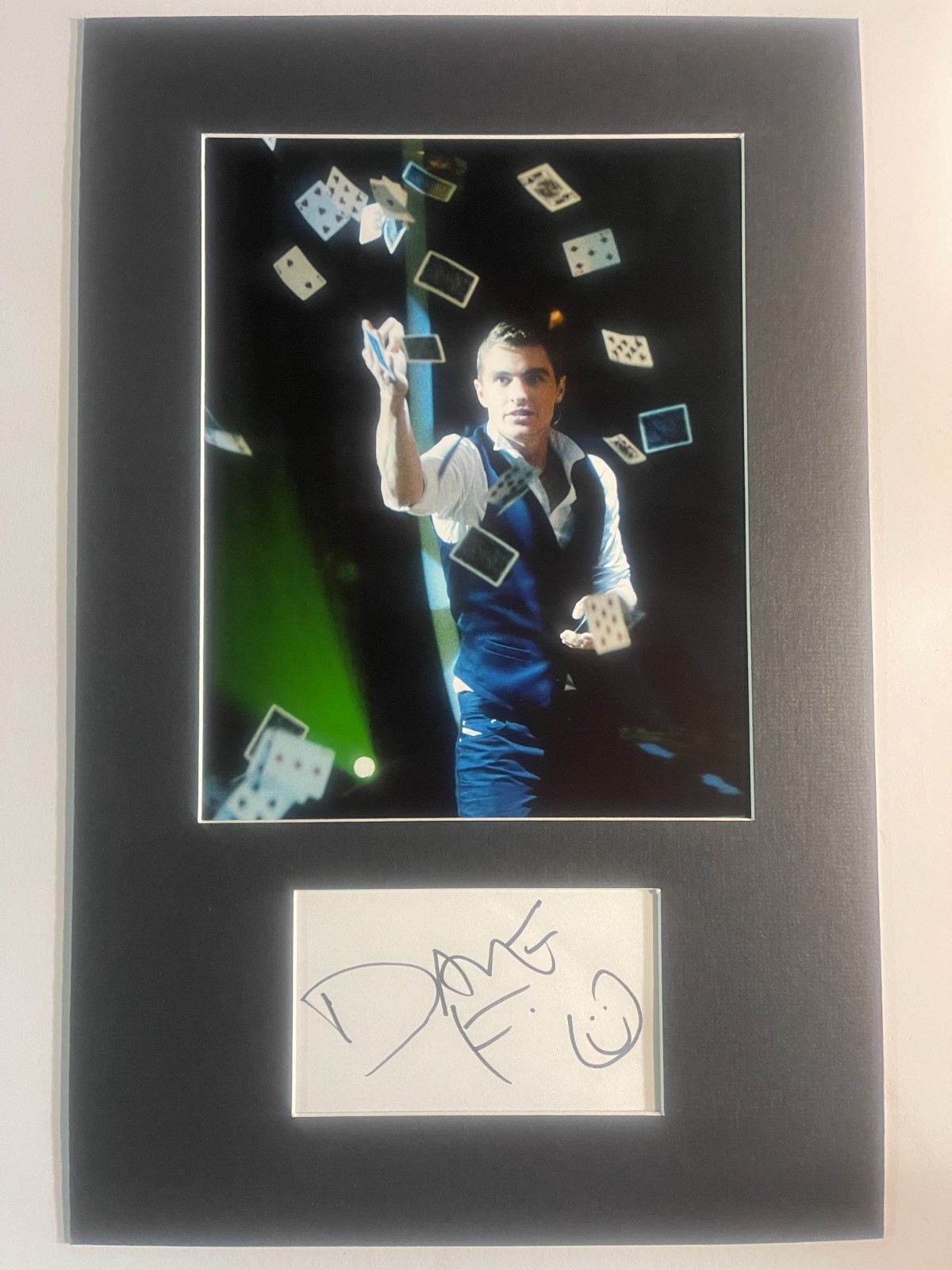 Dave Franco Now You See Me W/COA matted signed index card with photo 11×17 #1