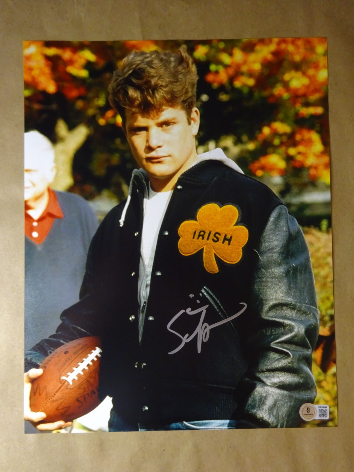 Signed Sean Astin Autographed 11″x14″ Photo Rudy Beckett BAS COA