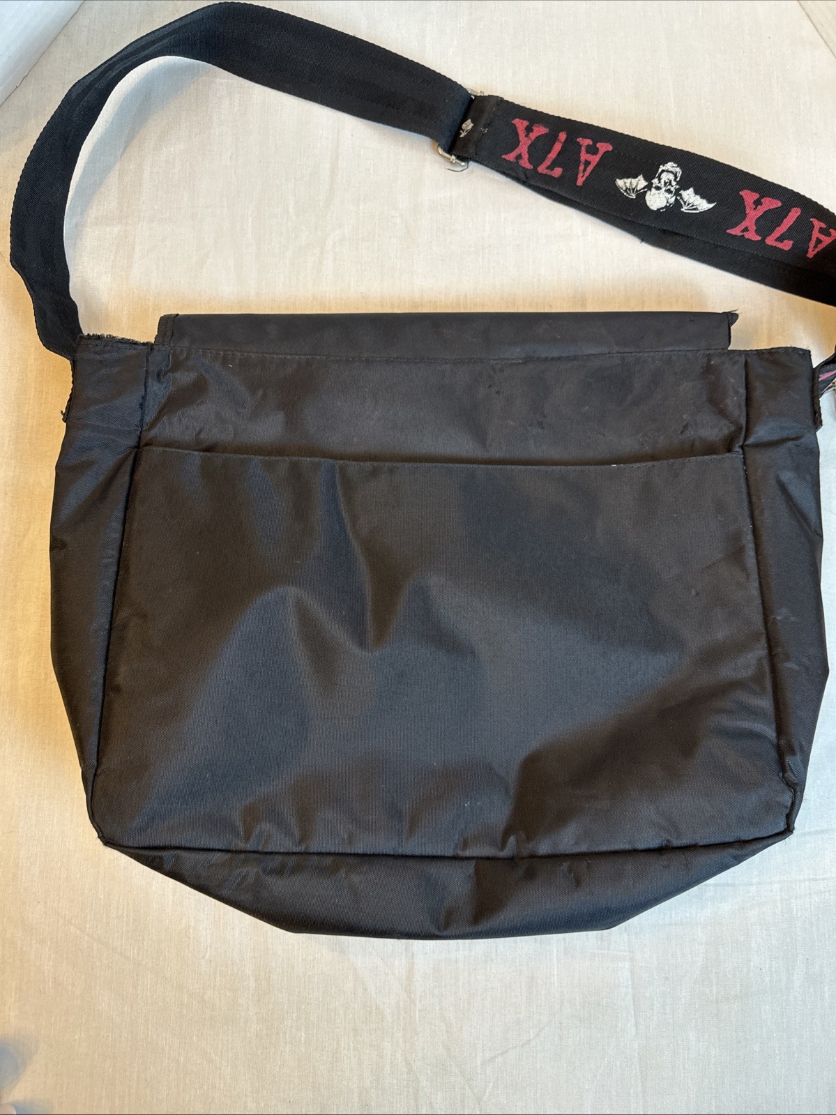 Avenged Sevenfold A7X Skull Messenger Shoulder Bag Vintage 2006 Hot Topic