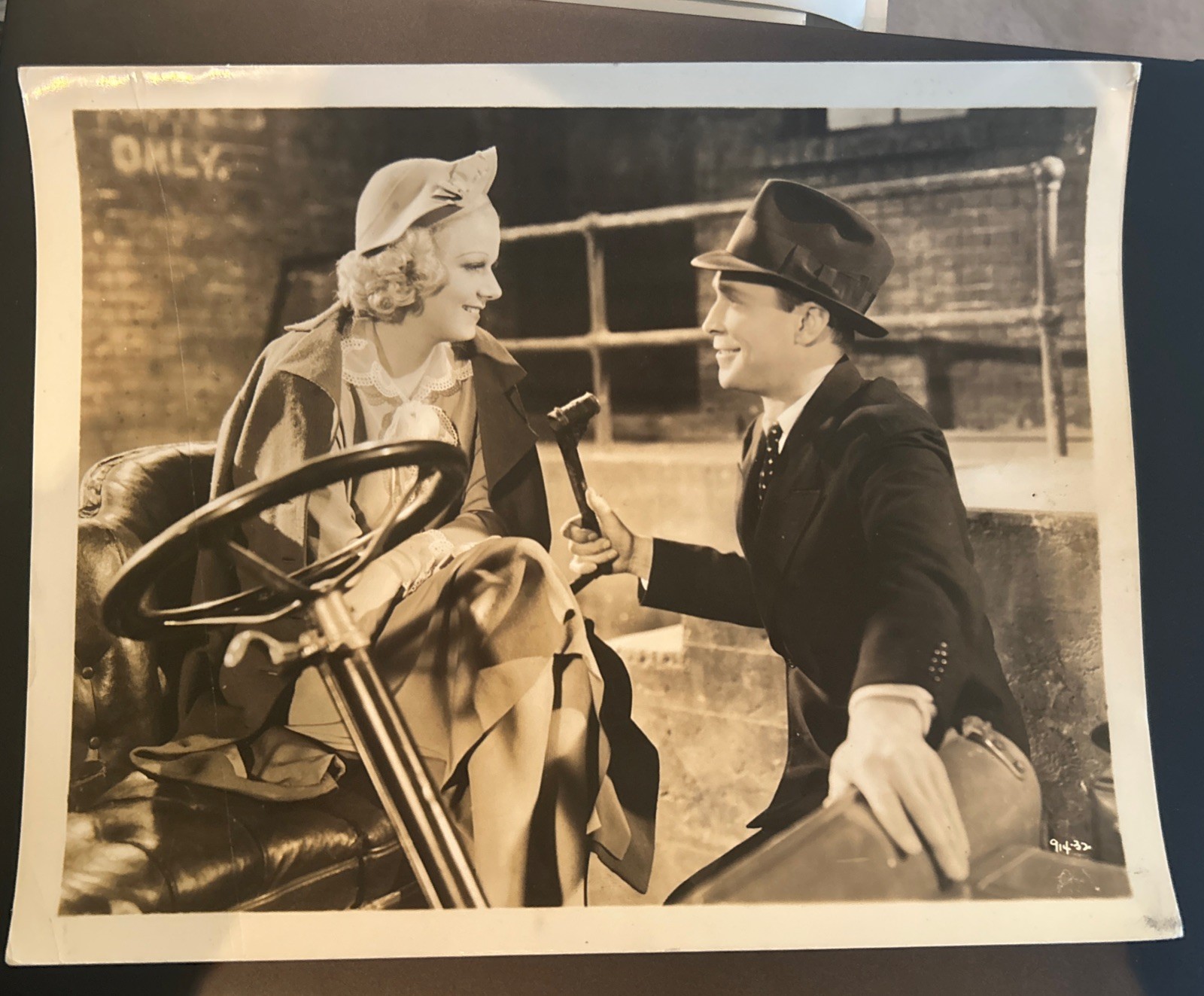 Original Movie Still Press Photo Suzy 1936 Jean Harlow Franchot Tone T270