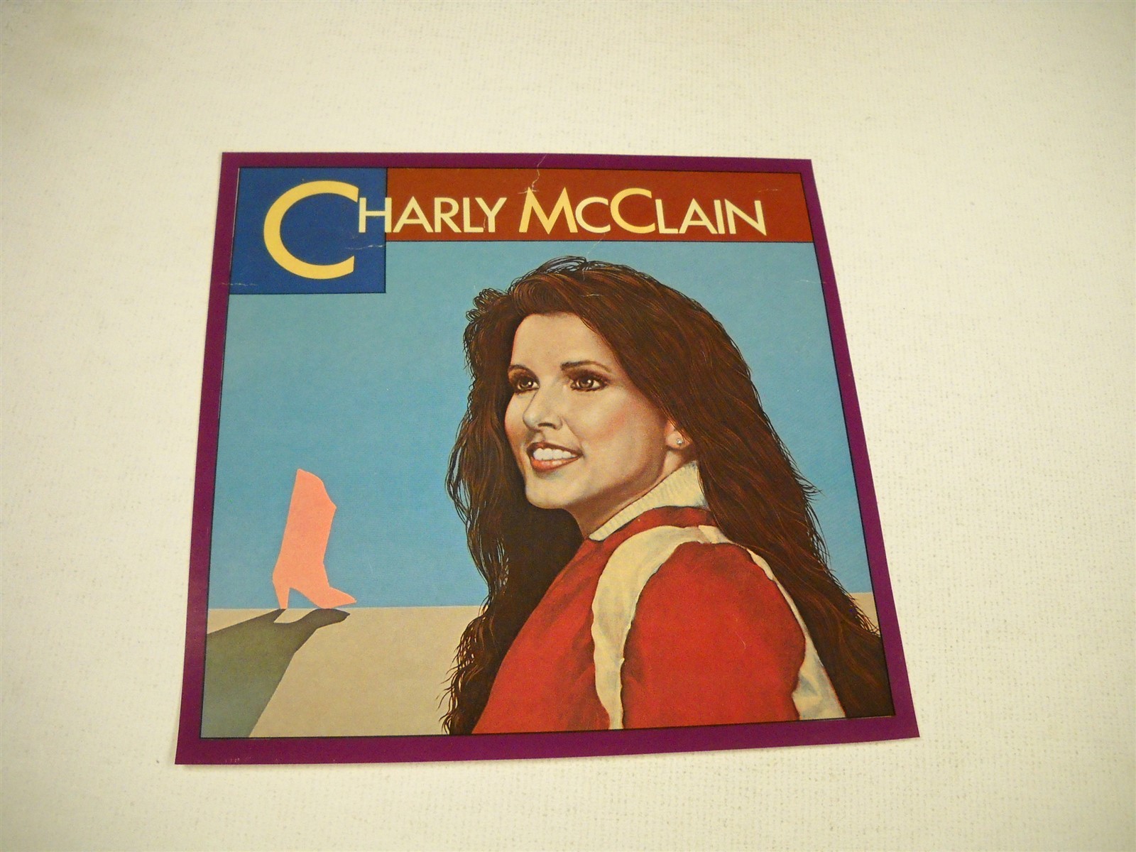 CHARLY McCLAIN unknown vintage original promo magazine image
