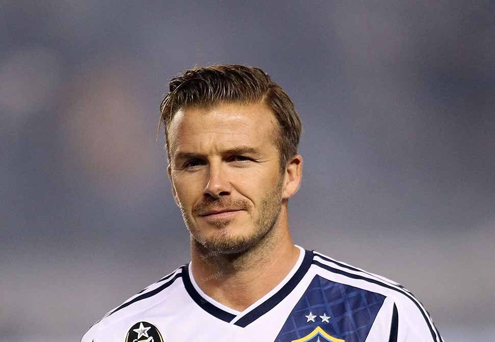 Sports Images Men Soccer Football FIFA UEFA David Beckham Photo – CL3195