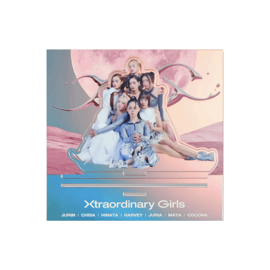 XG Official Acrylic Stand Xtraordinary Girls NEW DNA Limited Merchandise Japan