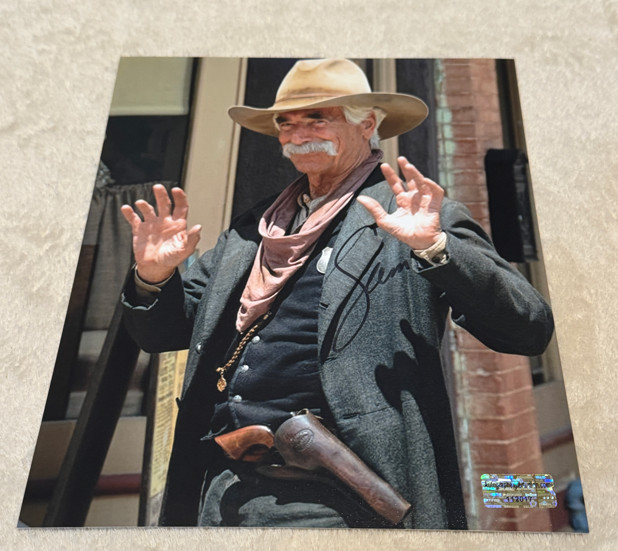 Sam Elliott Autographed Signed 8×10 Color Photograph Auto Photo Tombstone w/ COA