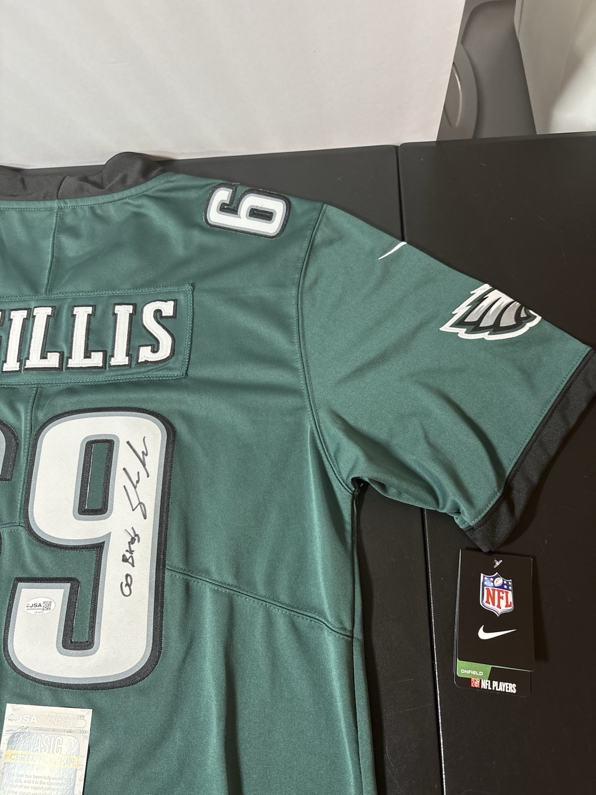 Shane Gillis Signed Philadelphia Eagles Jersey Autographed Comedian JSA COA Hot