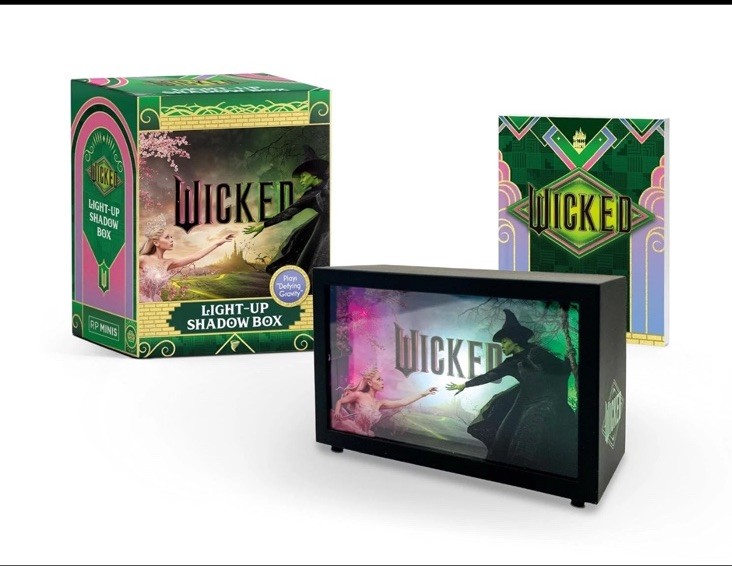 Wicked: Light-Up Mini Shadow Box: Plays “Defying Gravity” (RP Minis)