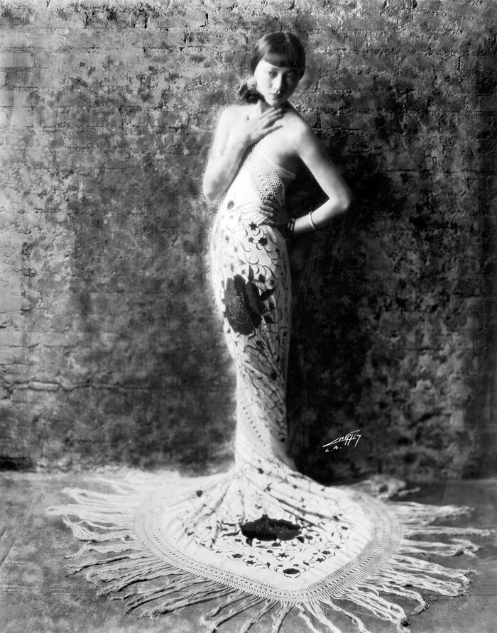 8×10 Print Anna May Wong Beautiful Fashion Portrait #0725