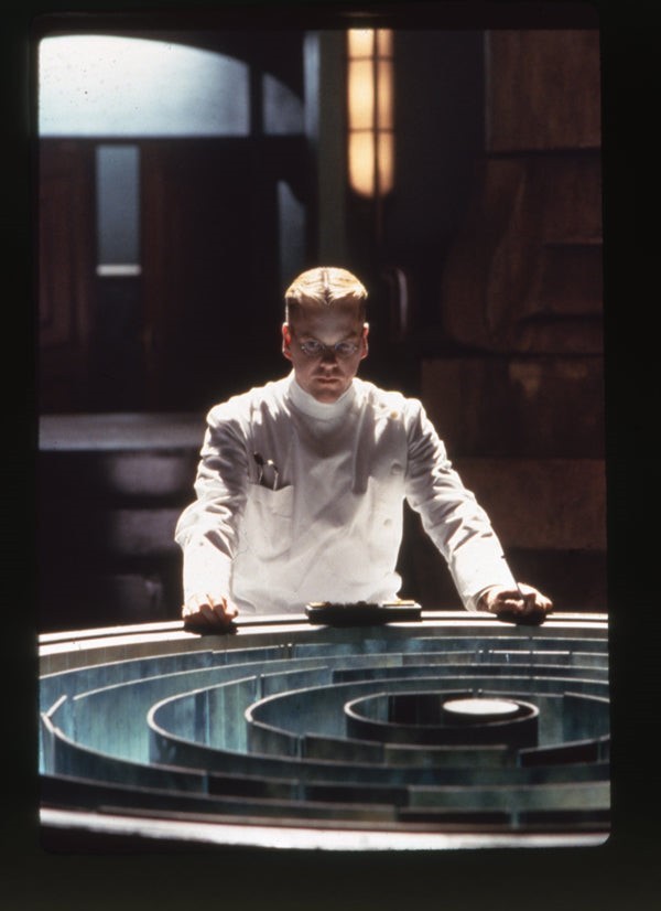 Dark City Kiefer Sutherland Cyberpunk Sci Fi Original 35mm Transparency Stamped
