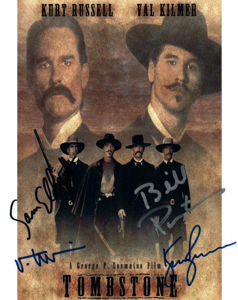 Bill Paxton Elliott Kilmer Russell Signed 8×10 Autographed Photo Picture w/ COA