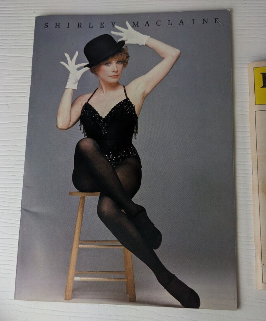 1984 Playbill & Program Gershwin Theatre Shirley MacLaine Broadway Alan Johnson