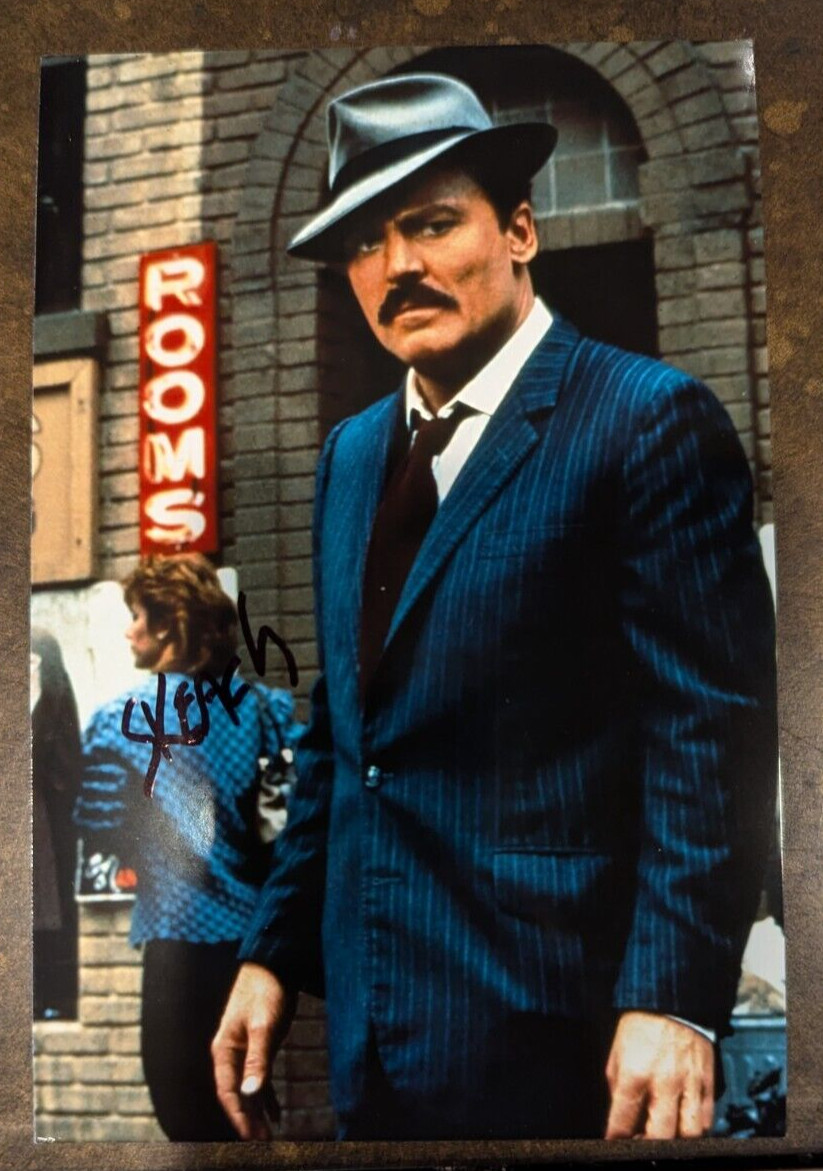 STACY KEACH Signed 4×6 Photo AUTOGRAPH is Authentic