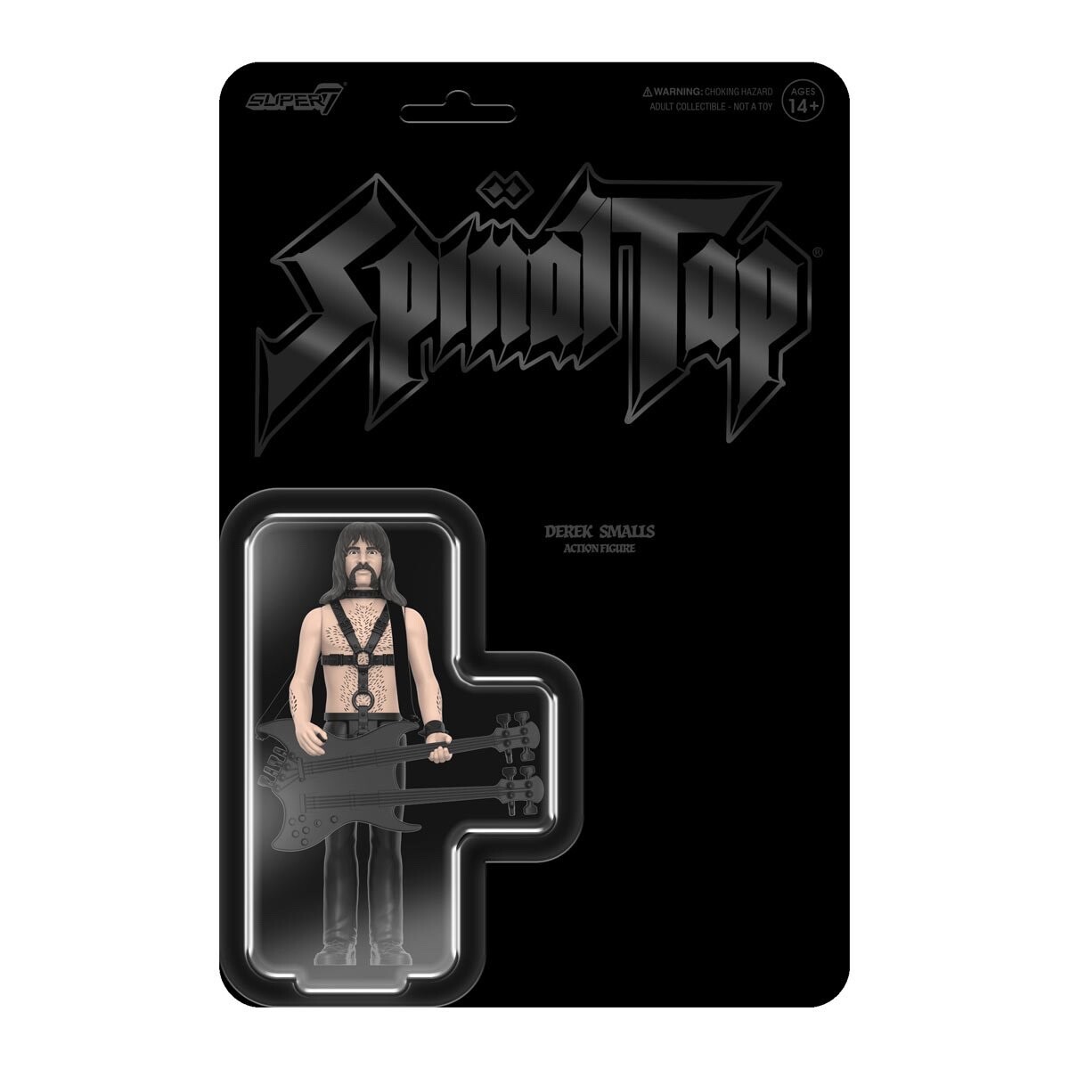 Super7 • Spinal Tap • DEREK SMALLS • 3 ¾-in ReAction Fig • Ships Free